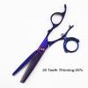 Hair Cutting Scissors, 6.0inchs Rotate 720 Handed Professional Straight Teeth Scissors Thinning Shears Kit ( Color : Set ) view 4