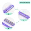 6 Pieces Double Edge Split Ends Trimmer, Hair Thinning Comb for Slim Haircuts at Home - Women and Men (6pcs Random Color) view 3