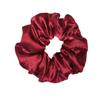 12 Pcs Satin Silk Scrunchies Soft Hair Ties Fashion Bands Hair Bows Elastic Bracelets Ponytail Holders Accessories for Women and Girls (4.5 Inch, Assorted Red) view 4