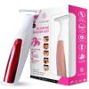 Kushae 3-in-1 Razor Kit for Women - Female Shaving Razor - Eyebrow Trimming Tool - Waterproof Cleansing Device - Rechargeable Hair Removal Trimmer for Legs, Bikini, Underarms, Face & Hands view 1