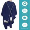 Barber Cape Hair Cut Cape for Men Kids Non-Stick Hair Elastic Adjustable Neck Snap Art Minimalist Golf Theme Salon Cape view 2