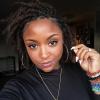0.6 cm Width 8 Inch 40 Strands Human Hair Loc Extensions, Natural Black 100% Full Handmade Permanent Real Human Hair Dreadlock Extensions for Women/Men/Kids Can Be Dyed Bleached Curled Twisted view 1