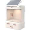 OWOT Makeup Organizer with LED Mirror,Large Capacity Dust And Waterproof Cosmetic Organizer with Drawers for Cosmetic Display,Led upgrade model view 1