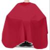 Barber Cape Hair Cut Cape for Men Kids Breathable Non-Stick Hair Elastic Adjustable Neck Snap Modern Red Salon Cape view 3
