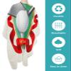 Barber Cape Hair Cut Cape for Men Kids Non-Stick Hair Elastic Neck Simple Golf Sport Theme Beige Salon Cape view 2