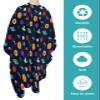 Barber Cape Hair Cut Cape for Men Kids Non-Stick Hair Elastic Neck Cute Outer Space Planets Alien Salon Cape view 2