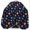 Barber Cape Hair Cut Cape for Men Kids Non-Stick Hair Elastic Neck Cute Outer Space Planets Alien Salon Cape view 3