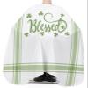 Barber Cape Hair Cut Cape for Men Kids Non-Stick Hair Elastic Neck St. Patrick's Day Lucky Clover Blessed Salon Cape view 3