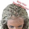 12.5X4.75 Curly Braided Swiss Lace Front Wigs for Women with Baby Hair 18" Hand Made Crochet Hair Curly Ends Box Braided Wig Heat Friendly Kanekalon Synthetic (#1B/613T Black Blonde Ombre Color) view 2