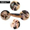 Henniu Straight Razor with Wooden Handle, Beard Care Shaving Razor, Folding Straight Razor Blades, Stainless Steel Shaving Tool view 3