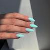 Mint Green Press on Nails Medium Stiletto Almond,KQueenest Glossy Acrylic Nails Kit Reusable Fake Nails Feature Protective UV Coating for Women Nail Art Manicure in 24 Pcs view 1