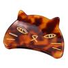 Cute Cat Head Hair Clips,Cellulose Acetate Hair Clips,Small Claw Clips for Girl,Hair Accessories,S3 view 1