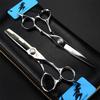6.0 Inch Barber Salon Hairdressing Shears Hair Cutting Scissor Set, Hair Cutting Scissors Setprofessional Barber Shears Kit Tools, Sharp And Durable, for The Salon Only view 2