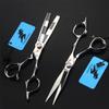 6.0 Inch Barber Salon Hairdressing Shears Hair Cutting Scissor Set, Hair Cutting Scissors Setprofessional Barber Shears Kit Tools, Sharp And Durable, for The Salon Only view 3