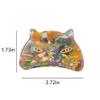 Cute Cat Head Hair Clips,Cellulose Acetate Hair Clips,Small Claw Clips for Girl,Hair Accessories,S4 view 2