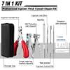 Podiatrist Toenail Clippers for Seniors Thick Toenails, Professional Pedicure Tools Kit, Toe Nail Clippers Adult Thick Nails Long Handle, Ingrown Toenail Tool Removal Kit for Seniors, Men, Pedicure view 2