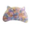 Cute Cat Head Hair Clips,Cellulose Acetate Hair Clips,Small Claw Clips for Girl,Hair Accessories,S11 view 1