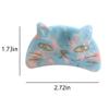 Cute Cat Head Hair Clips,Cellulose Acetate Hair Clips,Small Claw Clips for Girl,Hair Accessories,S13 view 2