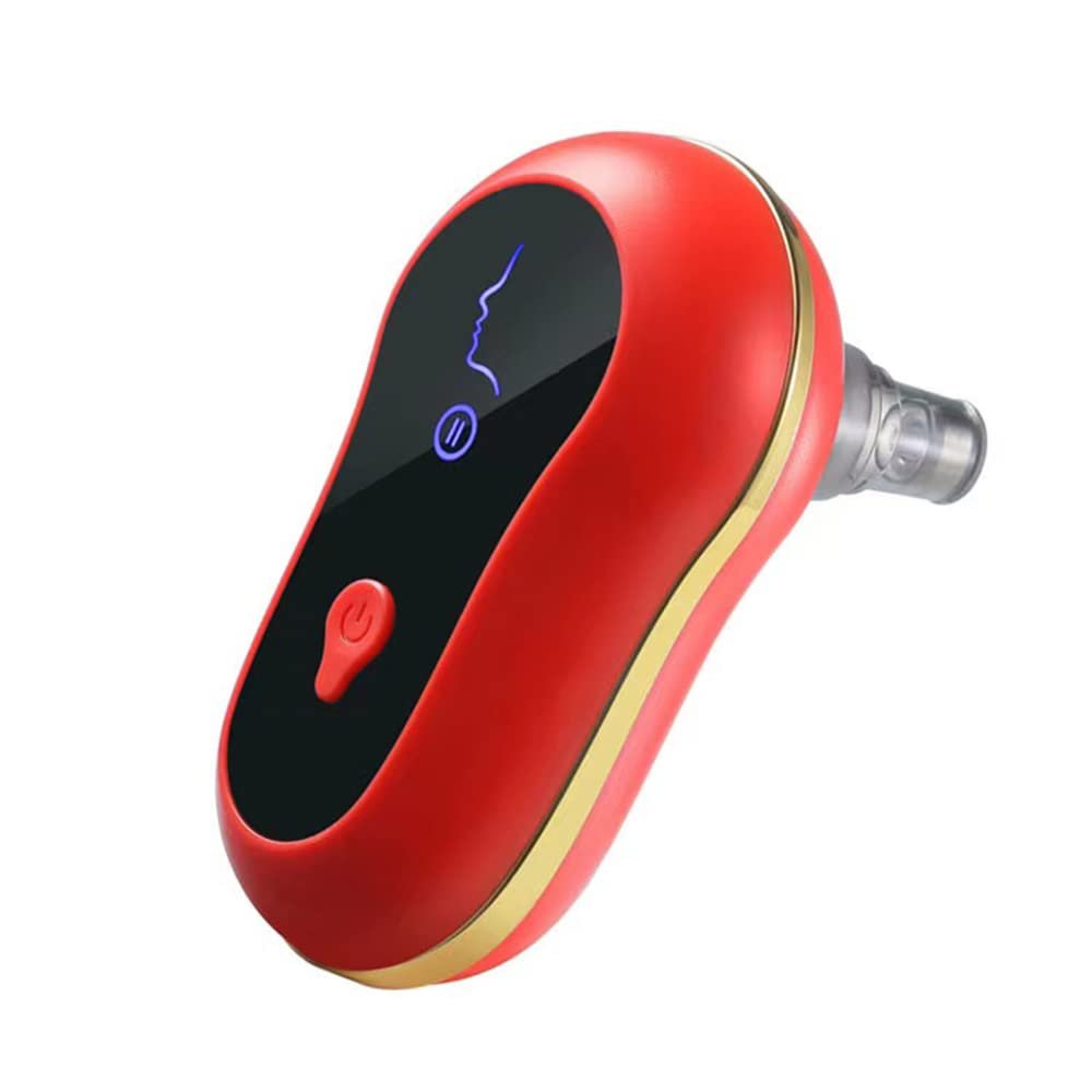 Gasin Electric Blackhead Instrument, Pore Cleaner Blackhead and Acne Can Remove Stubborn Blackheads and Effectively Shrink Pores RED