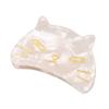 Cute Cat Head Hair Clips,Cellulose Acetate Hair Clips,Small Claw Clips for Girl,Hair Accessories,S1 view 1