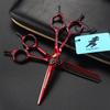 6.0 Inch Barber Salon Hairdressing Shears Hair Cutting Scissor Set, High Grade Hair Cutting Scissors Setprofessional Barber Shears Kit Tools, Sharp And Durable, for The Salon Only view 2