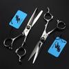 6.0 Inch Barber Salon Hairdressing Shears Hair Cutting Scissor Set, Hair Cutting Scissors Setprofessional Barber Shears Kit Tools, Sharp And Durable, for Barber And Home Use view 3