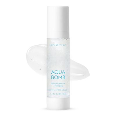 Nothing Fits But Aqua Bomb Soothing Relief Multi Peptides & Hyaluronic Capsule Moisture Serum. 1.4 Fl Oz/40 ml