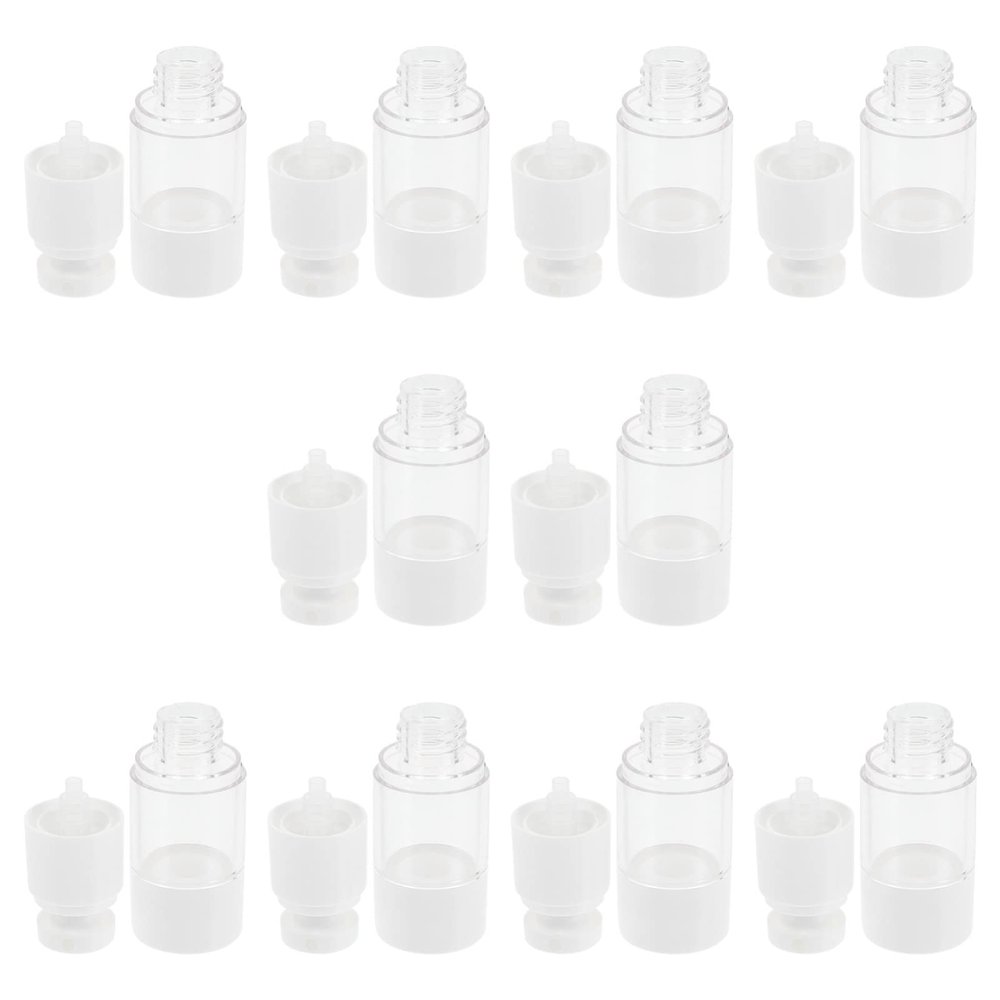ARTIBETTER 10pcs Lightweight Portable Travel Spray Bottles Refillable Perfume and Essential Oil Atomizers for Easy Liquid Storage and Space Saving Each