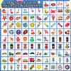 Partywind 204 Glitter Styles Individually Wrapped Sheets Kids Fake Tattoos, Birthday Surprise for Boys and Girls Party Supplies Favors, Waterproof Tattoo Stickers for Goodie Bag Stuffers view 3