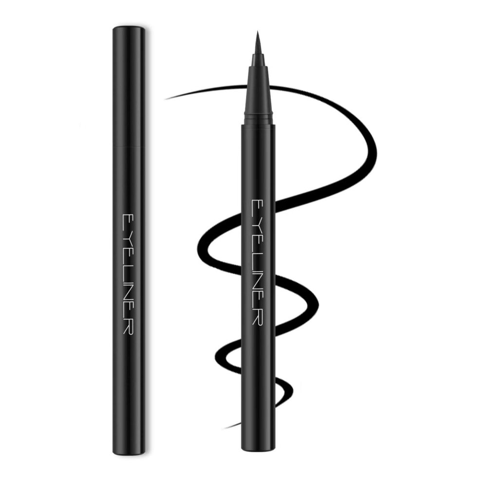 LAVONE Eyeliner-Liquid Waterproof Eyeliner Makeup | Quick Drying | Ultra-Fine Tip | Smudge-Proof Formula for Long-Lasting Eye Makeup Black