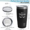 Eyelash Black Viking Tumbler 20oz - Have A Fabulash - Beautician Lash Boss Makeup Artists Mascara Hair Extensions Cosmetology Mother Women view 3
