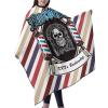 Custom Barber Cape Hairdresser Cape, Add Your Photo Text Logo Personalized Haircuts Shaves Salon Cape for Men, Customized Hair Cutting Cape for Home Salon Barbershop view 2