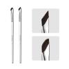 Albeaut Eyeliner Brow Brush Angled Thin Gel Liner Makeup Brush Fine Point Eyebrow Brushes Flat Brow Tint Brush Kit Applicator Tool view 1