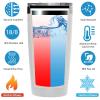 Eyelash White Viking Tumbler 20oz - Have A Fabulash - Beautician Lash Boss Makeup Artists Mascara Hair Extensions Cosmetology Mother Women view 2