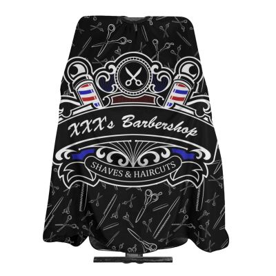 Custom Barber Cape Hairdresser Cape, Personalized Salon Cape for Men, Customized Hair Cutting Cape for Home Salon Barbershop