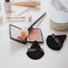 Flytianmy 9Pcs Triangle Powder Puffs, Face Makeup Puff for Body Loose Powder Beauty Makeup Tool Black view 4
