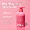 Saltair Body Wash, Pink Beach 2-Pack. Moisturizing Body Cleanser with Monoi Oil and Cupuacu Butter. Luxury Shower Gel for Women and Men. Vegan, Cruelty-Free, Paraben-Free. 2x 17oz Pump Bottles view 2