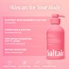 Saltair Body Wash, Pink Beach 2-Pack. Moisturizing Body Cleanser with Monoi Oil and Cupuacu Butter. Luxury Shower Gel for Women and Men. Vegan, Cruelty-Free, Paraben-Free. 2x 17oz Pump Bottles view 3