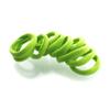 My Lello Girls Small Premium Ponytail Holder Seamless Hair Bands Apple Green 100pcs view 1