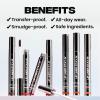 Sacheu Lip Liner STAY-N Peel Off Lip Stain  Long Lasting Waterproof Lip Tint with Hyaluronic Acid & Vitamin E  Transfer Proof Matte Finish, Vegan & Cruelty-Free (nOOHde) view 4