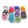 My Lello Girls Small Premium Ponytail Holder Seamless Hair Bands Dusty Blue 100pcs view 2