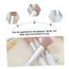 Mikinona 8pcs Fluffy Synthetic Hair Makeup Brush for Women Blush Loose Powder Application for Contouring Highlighting Blending Easy to Clean No Shedding view 3