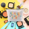 BLUPARK Behavior Analyst Cosmetic Bag ABA Therapist Gift Behavior Analyst Appreciation Gift Behavior Analyst Makeup Zipper Bag Behavior Therapist Gift(Behavior Analyst) view 2