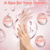 Donfri 6 Pairs Moisturizing Gloves Overnight Kids Cotton Gloves for Eczema Lotion Gloves for Dry Hands,Gloves with Touchscreen Fingers Sleeping (XS) view 3