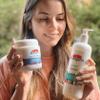 almipro Delicate Sensitive Skin Care Bundle  Extra Moisturizing Cream and Soothing, Moisturizing Body Wash for Delicate Skin  Nourish, protect, and repair Skincare Duo of 15.87 oz. Jar + Bottle 1 view 3