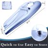 Portable Shampoo Bowl for Home, Portable Hair Washing Station for Sink, Hair Washing Tray for Sink at Home (Silver) view 4