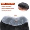 Invisible Mens Receding Hairline Wig Mens Hairline Toupee Human Hair Replacement System for Men V-Loop Skin PU Frontal Hairpiece Natural V-Shape (4cmX18cm, #17 Dark Ash Blonde) view 4