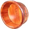 Foot Bath Spa Bucket Feet Foot Tub Pedicure Basin Wood Foot Basin Wooden Sauna Bucket Wooden Spa Basin Wood Foot Bath Barrel Made Bath Bucket Tub Feet Barrel Wooden Foot Spa Basin Massage Household view 1