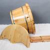 Foot Spa Bath Foot Bath Barrel Bucket Bucket Feet Foot Tube Pedicure Basin Wood Foot Basin Wooden Sauna Bucket Thickening Foam Foot Wooden Barrel Fumigation With Cover Massage Foot Wooden Foot Spa Bas view 3