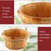 Foot Spa Bath Foot Bath Barrel Bucket Bucket Feet Foot Tube Pedicure Basin Wood Foot Basin Wooden Sauna Bucket Thickening Foam Foot Wooden Barrel Fumigation With Cover Massage Foot Wooden Foot Spa Bas view 4